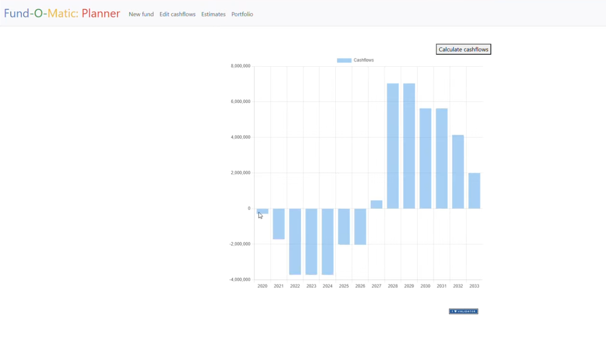 Screenshot of the program